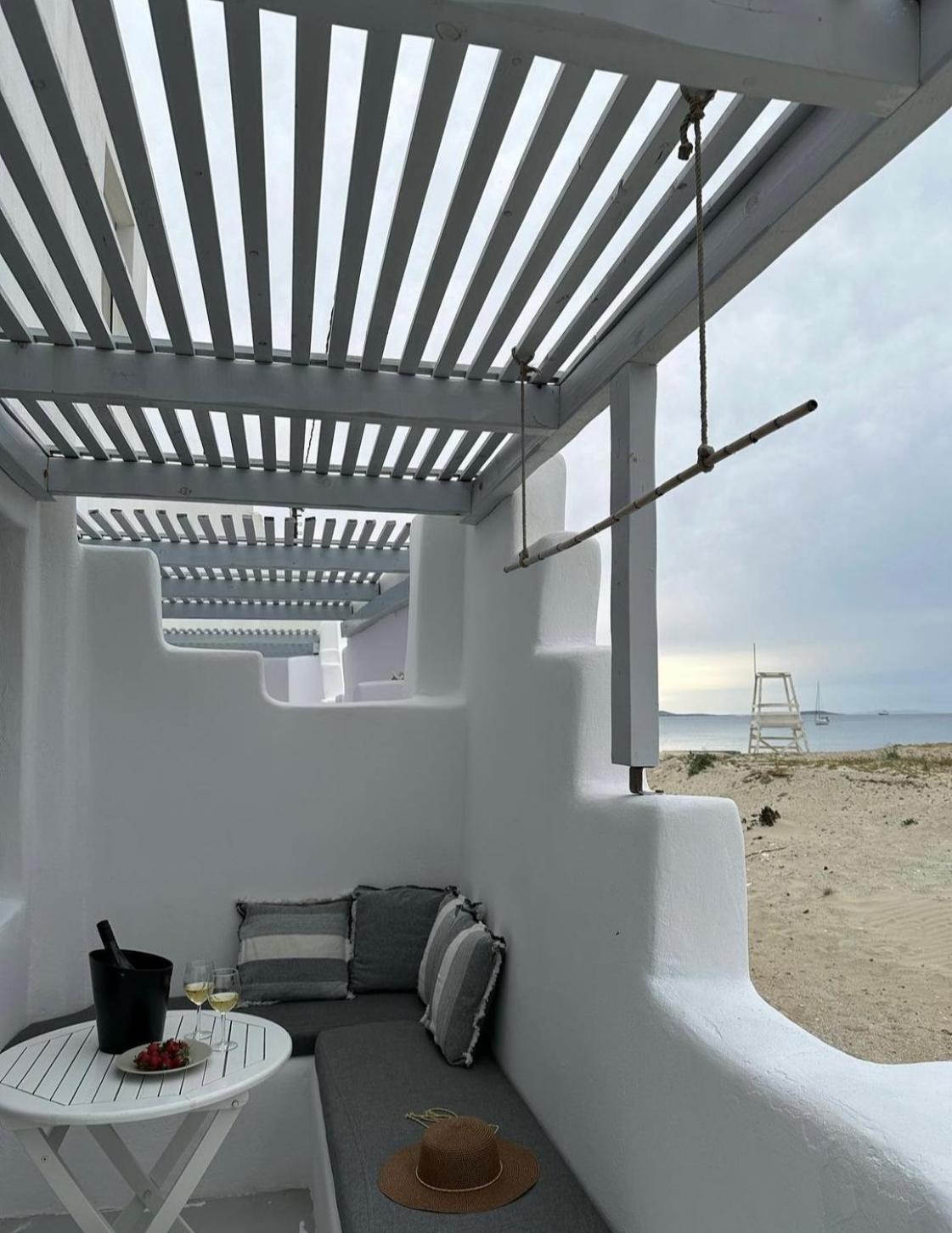 Flisvos Beach Studios Naxos City Esterno foto